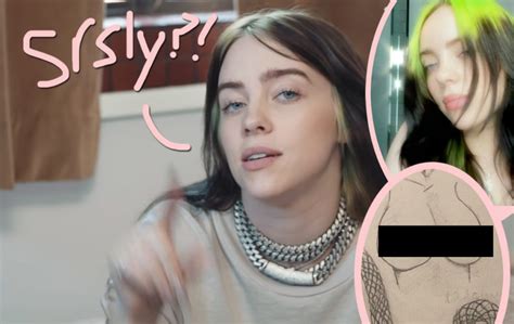 billy ilish nude|Billie Eilish shares secret talent of drawing naked bodies